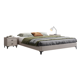 全实木榻榻米无床头排骨架床架1.5m卧室中小户型齐边床可定制尺寸