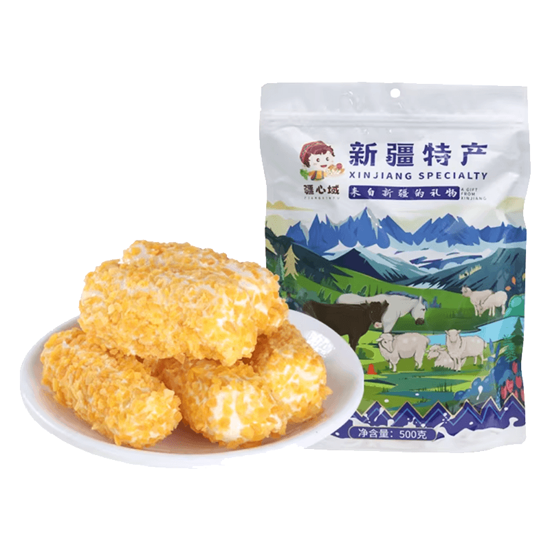 疆心域拉丝奶酥独立包装