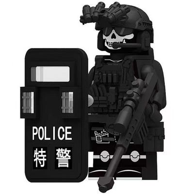 兼容乐高积木军事人仔特种兵基地小人拼装士兵玩具男孩积木人仔