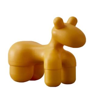 网红PonyChair小马凳客厅动物坐凳卡通造型创意凳子可爱儿童座椅