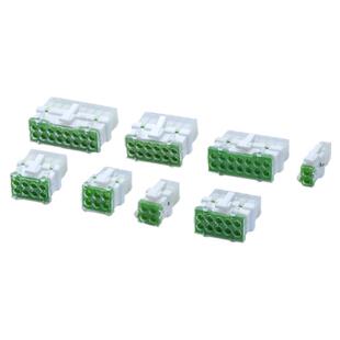 5557防水连接器35318-0220电动车接插件公头对接插头连接线直针座