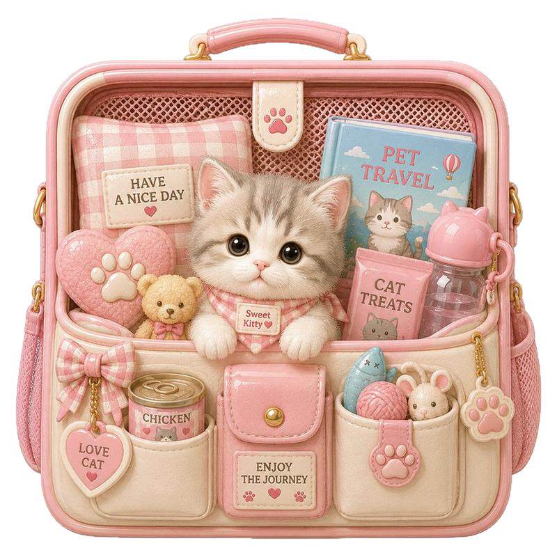 小猫宠物包双11特惠立体冰箱贴