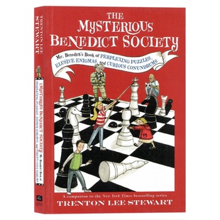 本尼迪特先生的好奇之书 英文原版 The Mysterious Benedict Society 本尼迪特天才秘社系列 迪士尼悬疑冒险剧周边 Lee Stewart