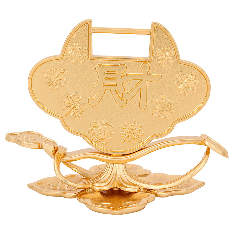 李居明2023年吉祥物得其所财摆件
