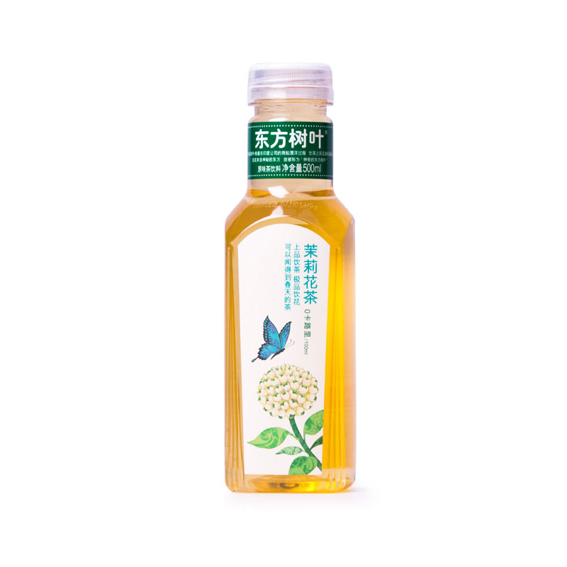 农夫山泉东方树叶茉莉花茶绿茶青柑普洱500ml*15瓶整箱无糖茶饮料