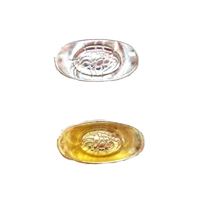 合金元宝金色银色财宝摆件