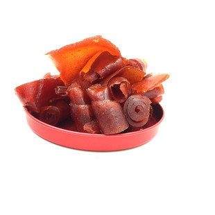 承德特产果丹皮卷山楂卷酸边角料散装有嚼劲山楂边料500克酸甜