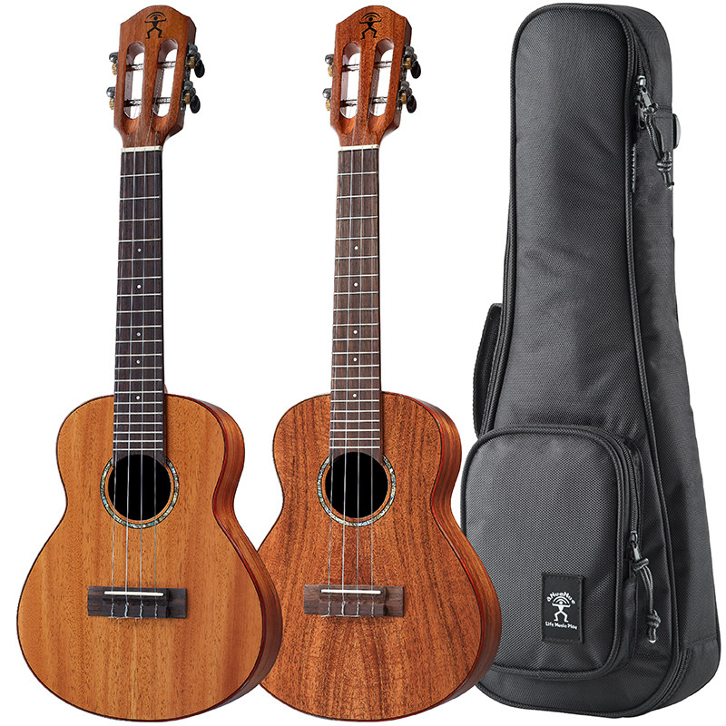 彩虹人尤克里里全单23寸AC30桃花心木AT30相思木26寸AC60AT60初学