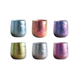 麦卡伦纯钛水杯男女士随手咖啡杯双层钛合金杯子情侣啤酒杯子