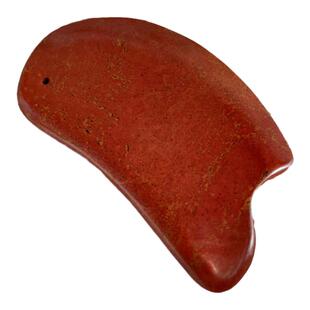 泗滨砭石产地红砭石刮痧板全身通用按摩推拿刮痧点穴拨筋面部提拉