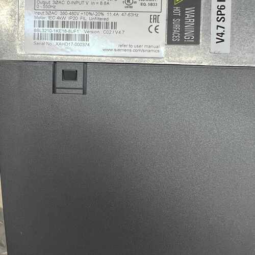 询6SL32101KE188UF0八成新无包装