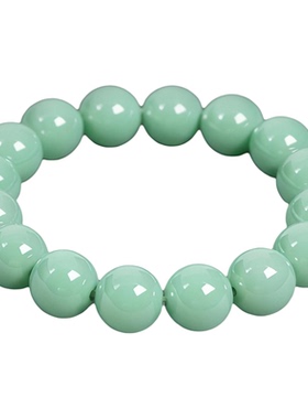 腕澜轻奢高端陶瓷手串手链纯色女