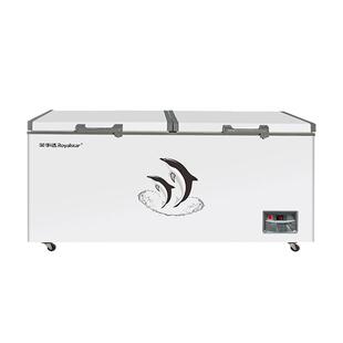 荣事达366L冰柜家用商用大容量冷藏冷冻两用保鲜卧式冰箱雪糕冷柜