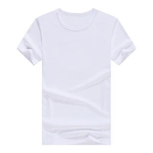 定制t恤diy纯棉短袖广告衫文化衫工作服速干T恤定做印字logo批发