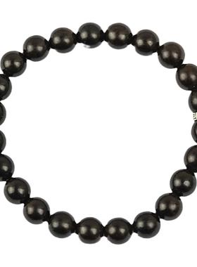 男女黑檀木简约民族风手链