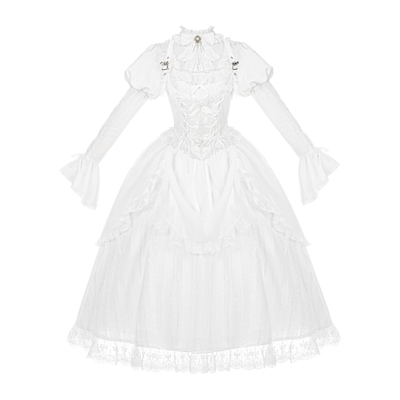 来信与诗·遗落天国｜WP原创副牌 白哥特长短op腰封双子秋lolita