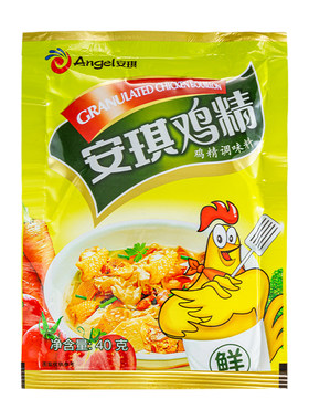 安琪鸡精40g正品家用小袋炒菜煲汤煮面火锅蘸料提鲜调味料调料