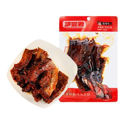 梦尝君香辣鱼尾湖南特产解馋零食