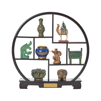 中国国家博物馆博古架冰箱贴套装