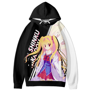 五彩斑斓的世界 二阶堂真红 如月澪动漫卫衣外套青少年二次元痛衣