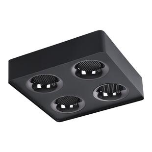 超薄斗胆灯客厅明装四头射灯吸顶安装免开孔餐厅防眩全光谱无主灯