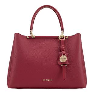 【新年礼物】红蜻蜓妈妈婚包女真皮红色结婚喜婆婆婚宴中年手提包