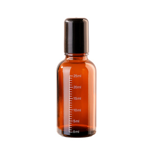 滚珠分装瓶刻度玻璃精油瓶香水走珠擦药神器茶油紫草油药酒空瓶子