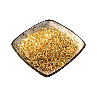 diy链条圆圈开口毫米粗小铁环