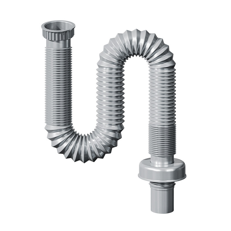 厨房下水管排水管水槽洗碗池防臭下水道全套软管洗菜盆下水管配件