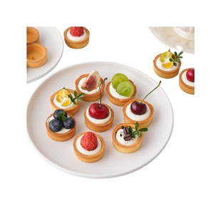 网红塔壳挞底法式挞壳圆形成品黄油家用烘焙水果塔灌浆曲奇可食用