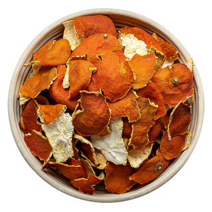 广东老陈皮块陈皮片自然晾晒橘子皮桔子片泡水泡茶散装陈皮500g