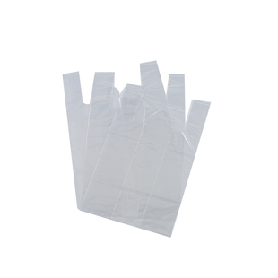 透明塑料软膜披萨寿司圆盒方盒打包袋蛋糕烘焙外卖手提商用背心袋