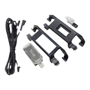 SCOE适用大众奥迪脚窝灯脚底灯总成支架线束加装改装