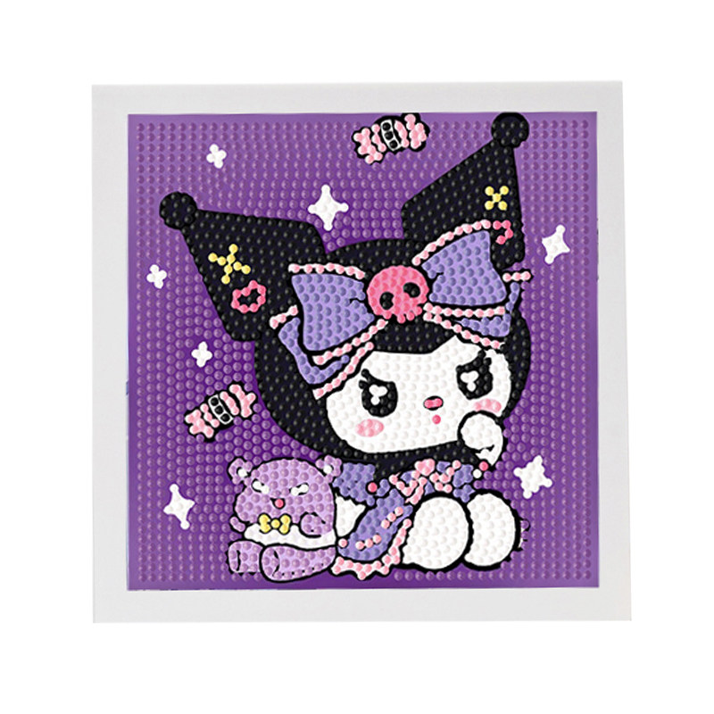 2026年新款钻石画diy制作儿童小学生手工课作业粘贴画生日小礼物