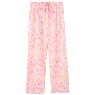 安之伴【巨柔软】睡裤女款春秋季纯棉长裤宽松早秋单裤可爱家居裤