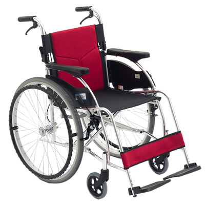 MIKI三贵轮椅老人轻便折叠轮椅车
