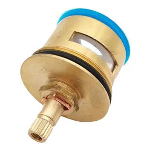 冲洗阀阀芯厕所冲水阀把手全铜阀芯配件大便冲水阀蹲便器开关手柄