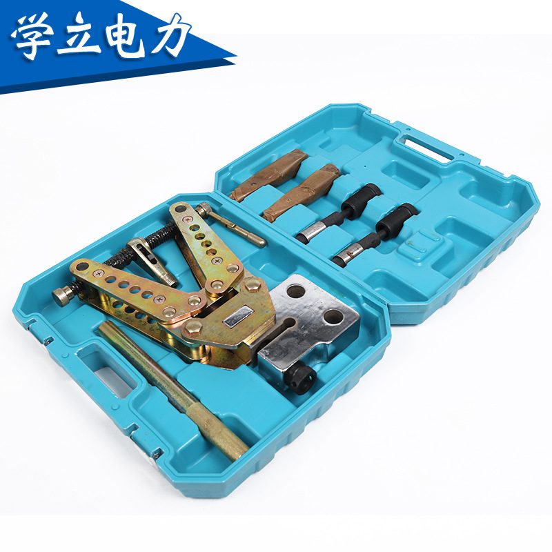 机械冲孔机 角钢铁板打洞开孔机 横担冲孔机便携式手动机械打孔机