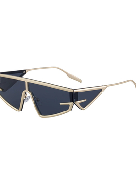 复古三角猫眼防风墨镜大脸