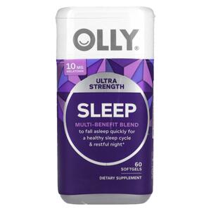 OLLY特强型褪黑素睡眠支持60粒软凝胶