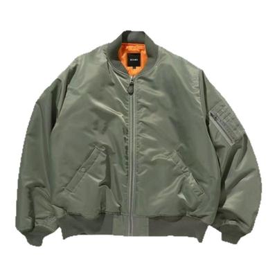 【现货】SOLAR BEAMS MA-1尼龙防水棉服飞行夹克休闲宽松棒球外套
