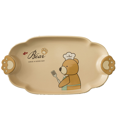 熊熊宝贝陶瓷餐具套装高颜值宿舍