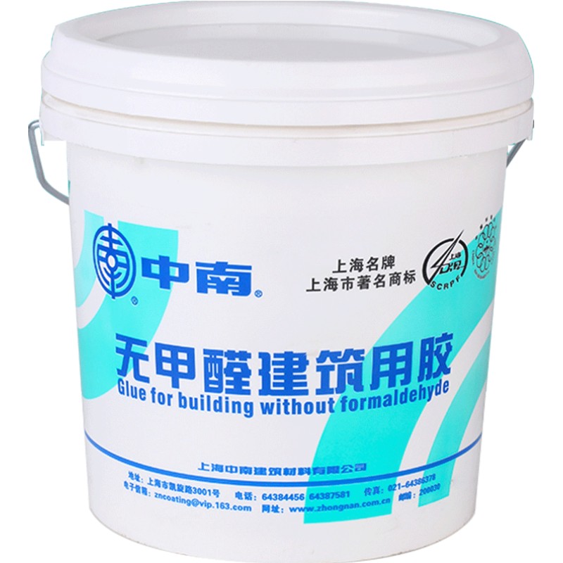 中南无甲醛胶水建筑胶水墙胶无甲醛腻子批墙黏贴剂801墙面腻子胶