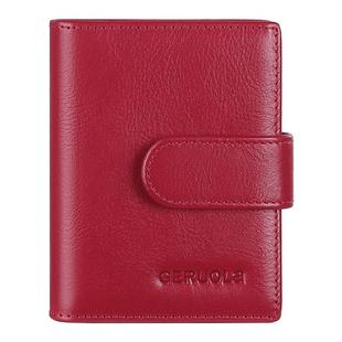 卡包女士真皮大容量卡位多防消磁小巧透明卡片包超薄驾驶证卡夹男