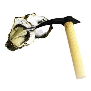 锻打蚝刀生蚝刀开蚝刀贝壳刀木柄牡蛎刀烧烤撬生蚝工具开生蚝锤子