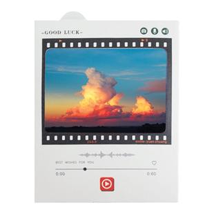 录音磁带留声生日贺卡可录音定制照片有声卡片圣诞节礼物送男女友