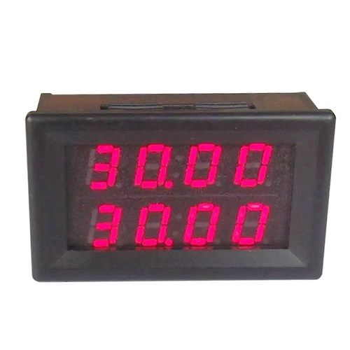 桂辰 BY42V 4位双显数字电压表头 双路电压表头 0-9.999V(10V)