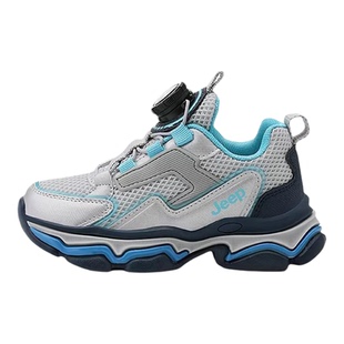 jeep童鞋儿童运动鞋2026年春季新款网面透气女童老爹鞋男童篮球鞋