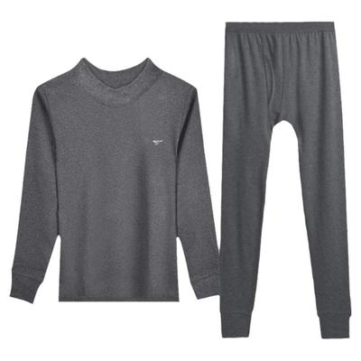 七匹狼纯棉半高领中老年保暖内衣