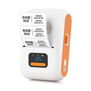 【300dpi高清打印】德佟办公DP26P家用智能标签打印机蓝牙手持便携式小型热敏不干胶透明防水姓名贴纸标签机